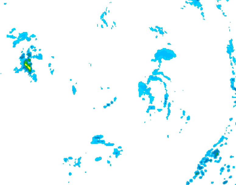 GDPS precipitation 162 hour forecast chart for Canada based on 2026/09/10 0000Z data
