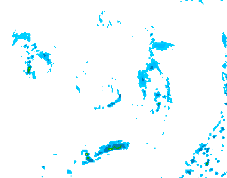 GDPS precipitation 168 hour forecast chart for Canada based on 2026/09/10 0000Z data