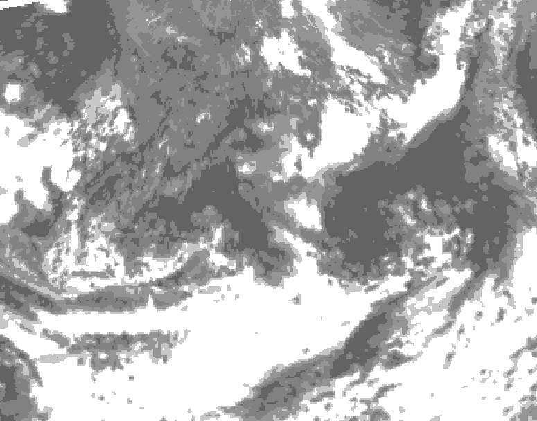 GDPS total cloud 024 hour forecast chart for Canada based on 2026/09/10 0000Z data