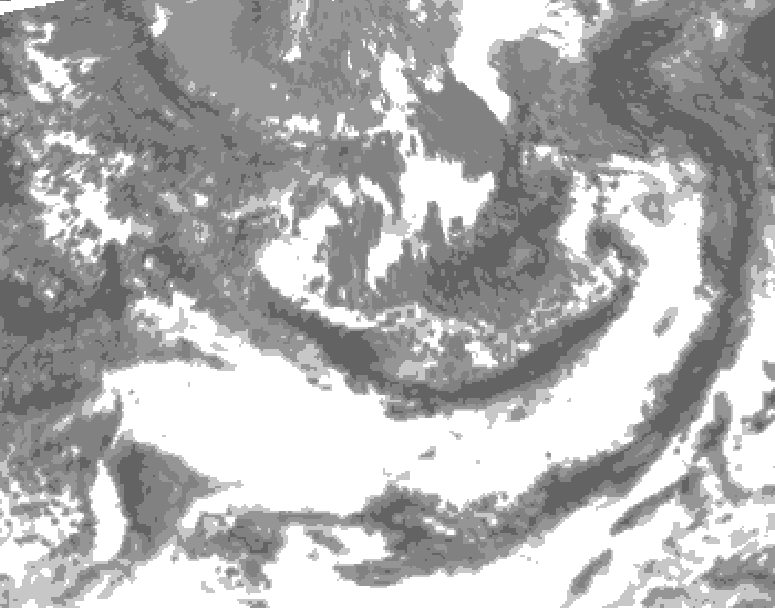 GDPS total cloud 210 hour forecast chart for Canada based on 2026/09/10 0000Z data