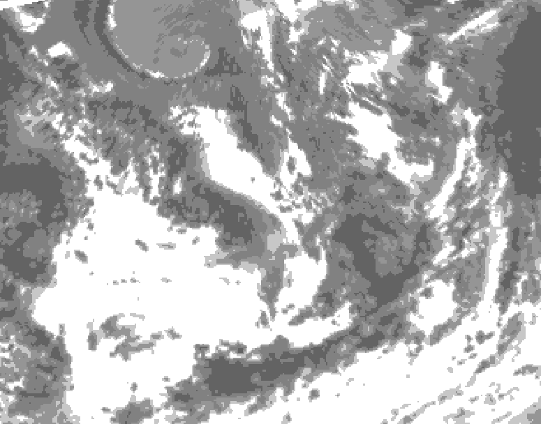 GDPS total cloud 144 hour forecast chart for Canada based on 2026/09/11 1200Z data