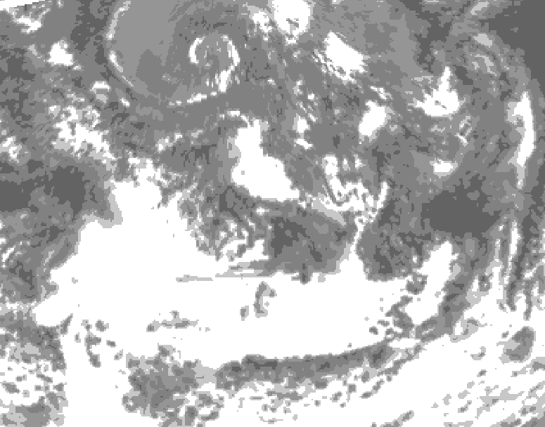 GDPS total cloud 156 hour forecast chart for Canada based on 2026/09/11 1200Z data