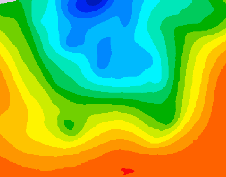 GDPS 500 millibar geopotential height 060 hour forecast chart for Canada based on 2026/09/12 0000Z data