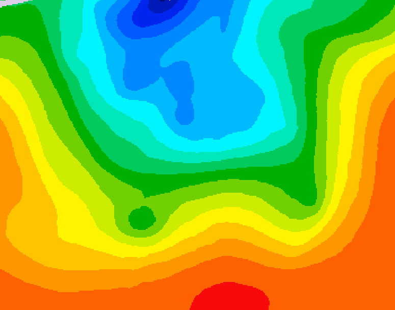 GDPS 500 millibar geopotential height 066 hour forecast chart for Canada based on 2026/09/12 0000Z data