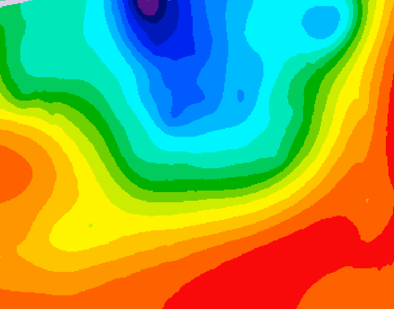 GDPS 500 millibar geopotential height 108 hour forecast chart for Canada based on 2026/09/12 0000Z data