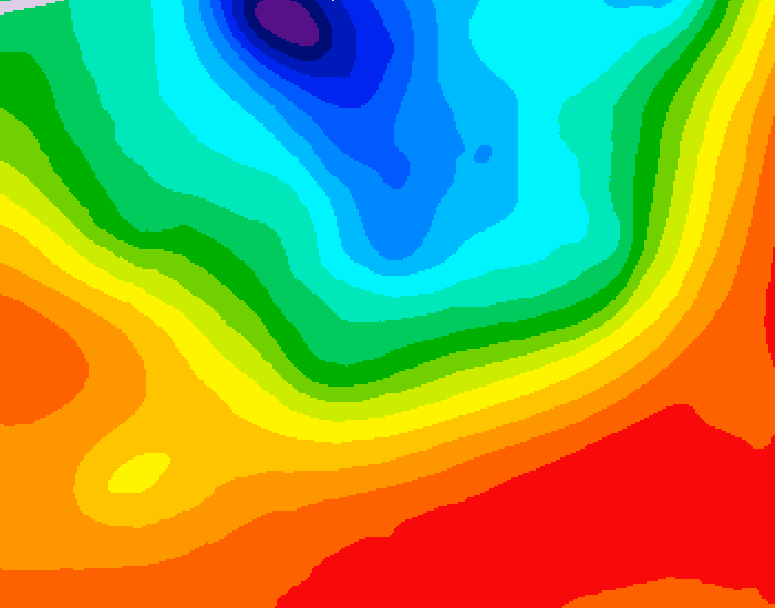 GDPS 500 millibar geopotential height 120 hour forecast chart for Canada based on 2026/09/12 0000Z data
