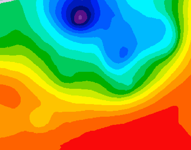 GDPS 500 millibar geopotential height 144 hour forecast chart for Canada based on 2026/09/12 0000Z data