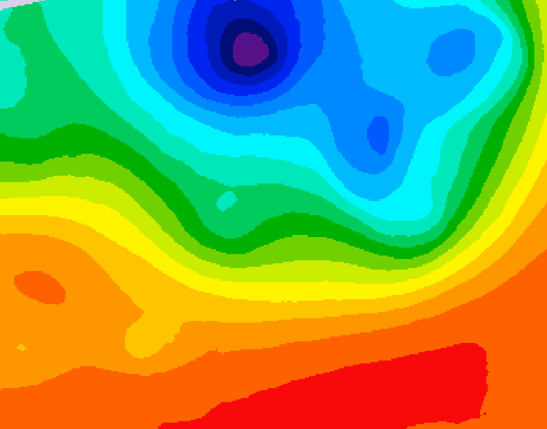 GDPS 500 millibar geopotential height 156 hour forecast chart for Canada based on 2026/09/12 0000Z data