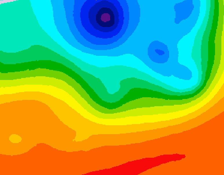 GDPS 500 millibar geopotential height 168 hour forecast chart for Canada based on 2026/09/12 0000Z data
