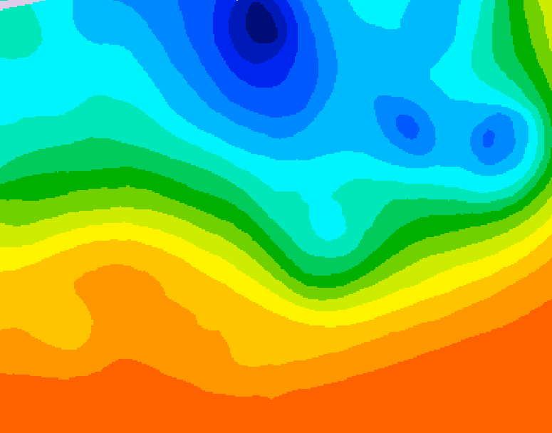 GDPS 500 millibar geopotential height 186 hour forecast chart for Canada based on 2026/09/12 0000Z data