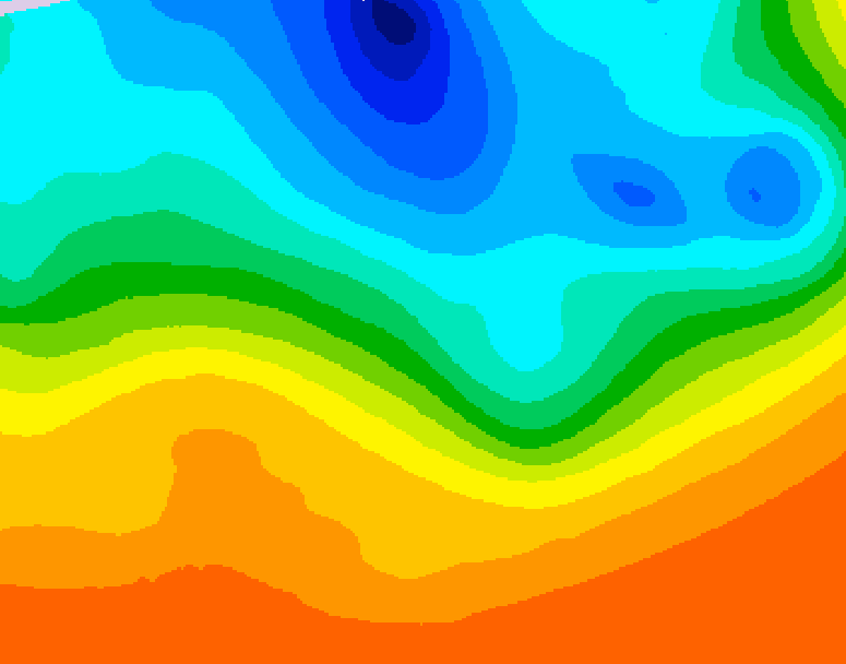 GDPS 500 millibar geopotential height 192 hour forecast chart for Canada based on 2026/09/12 0000Z data