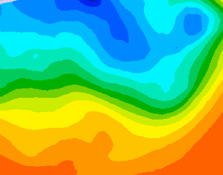 GDPS 500 millibar geopotential height 216 hour forecast chart for Canada based on 2026/09/12 0000Z data