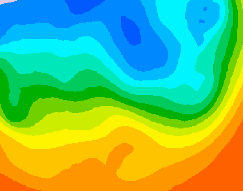 GDPS 500 millibar geopotential height 228 hour forecast chart for Canada based on 2026/09/12 0000Z data