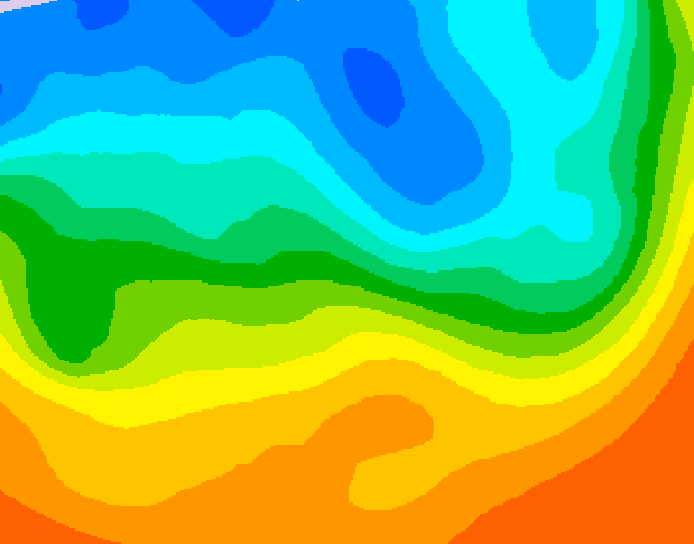 GDPS 500 millibar geopotential height 234 hour forecast chart for Canada based on 2026/09/12 0000Z data