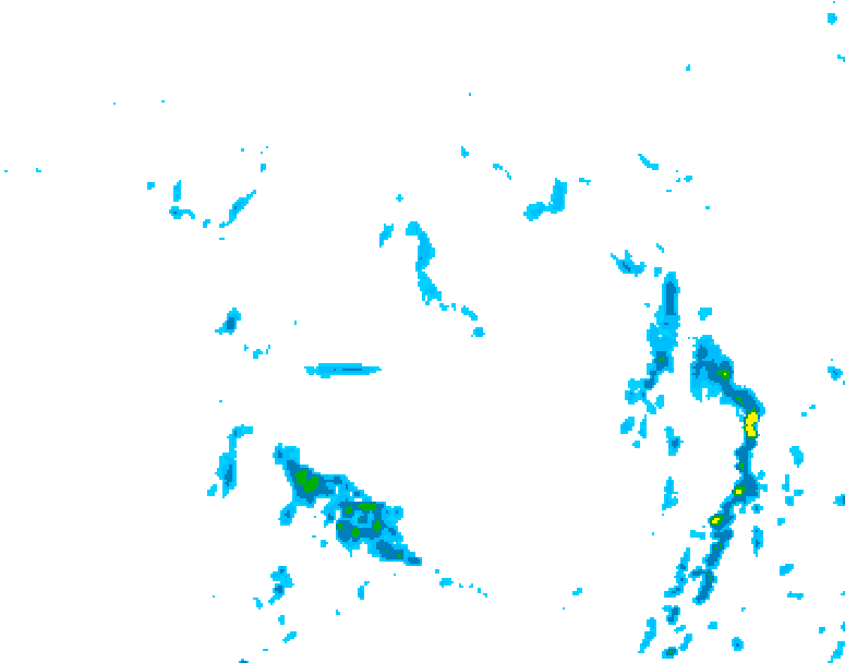 GDPS precipitation 048 hour forecast chart for Canada based on 2026/09/12 1200Z data