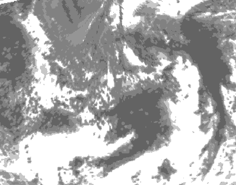 GDPS total cloud 084 hour forecast chart for Canada based on 2026/09/12 0000Z data