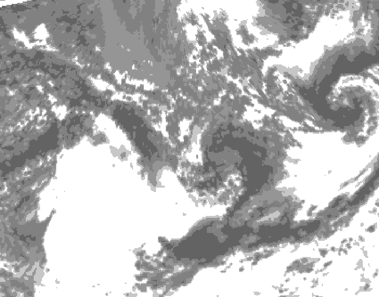 GDPS total cloud 186 hour forecast chart for Canada based on 2026/09/12 0000Z data