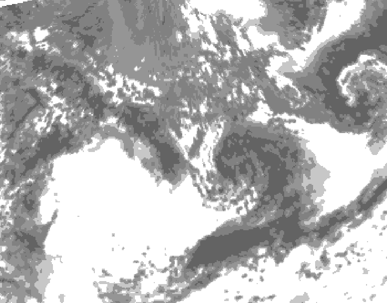 GDPS total cloud 192 hour forecast chart for Canada based on 2026/09/12 0000Z data