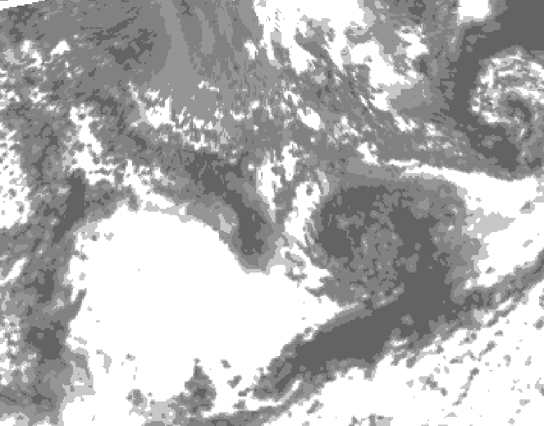 GDPS total cloud 198 hour forecast chart for Canada based on 2026/09/12 0000Z data