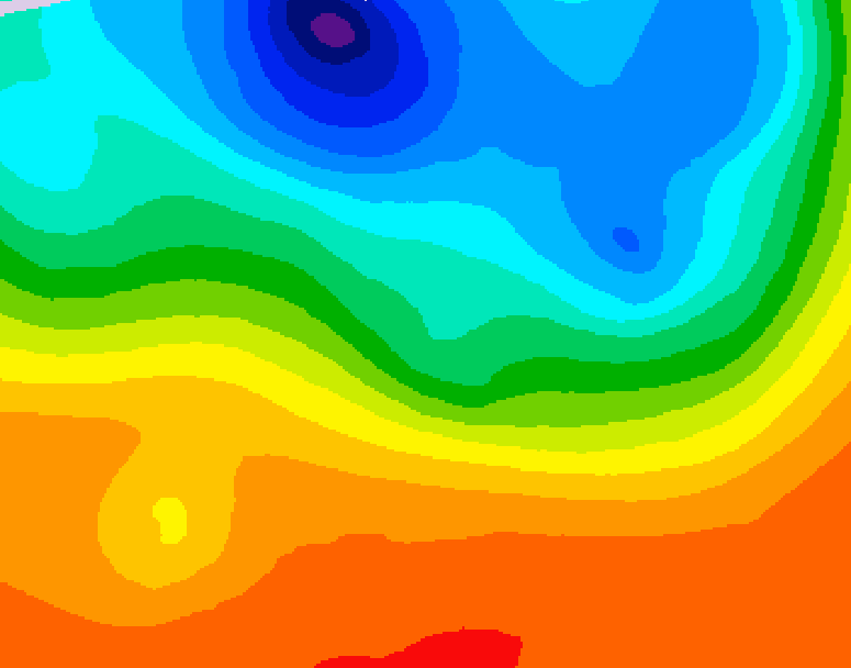 GDPS 500 millibar geopotential height 144 hour forecast chart for Canada based on 2026/09/13 0000Z data