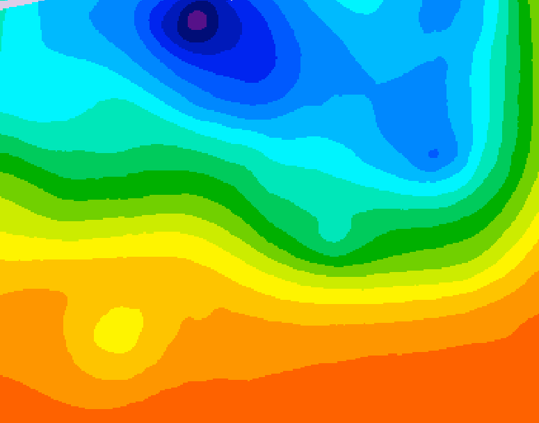 GDPS 500 millibar geopotential height 156 hour forecast chart for Canada based on 2026/09/13 0000Z data