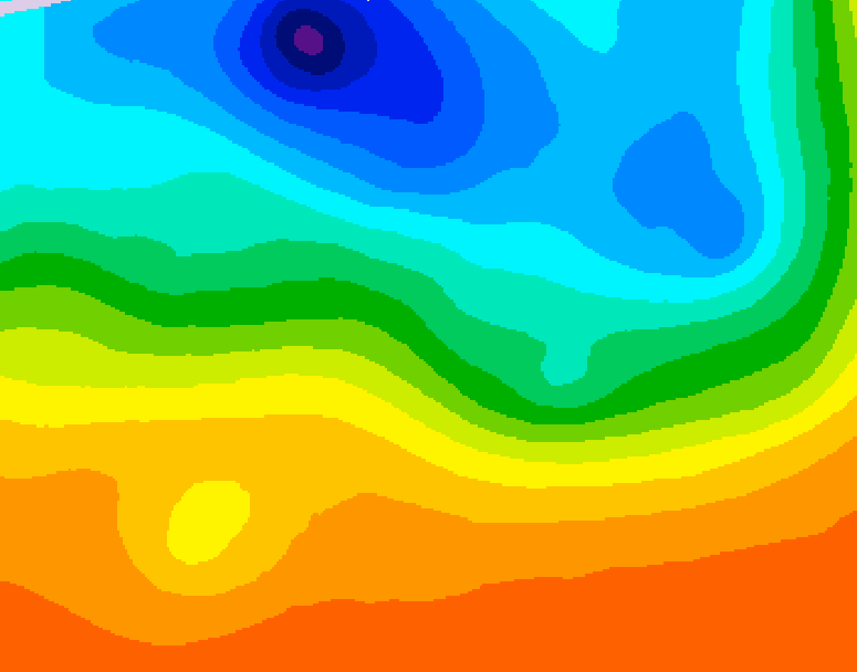 GDPS 500 millibar geopotential height 162 hour forecast chart for Canada based on 2026/09/13 0000Z data