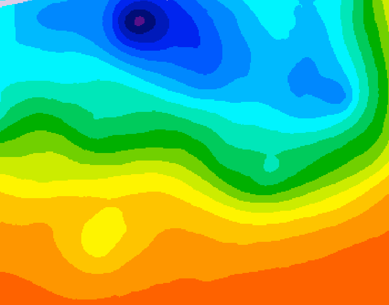 GDPS 500 millibar geopotential height 168 hour forecast chart for Canada based on 2026/09/13 0000Z data