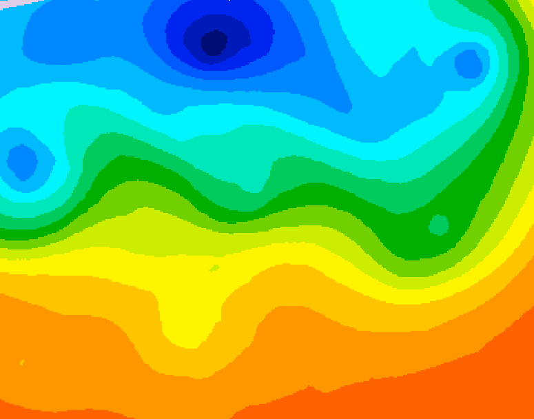 GDPS 500 millibar geopotential height 192 hour forecast chart for Canada based on 2026/09/13 0000Z data
