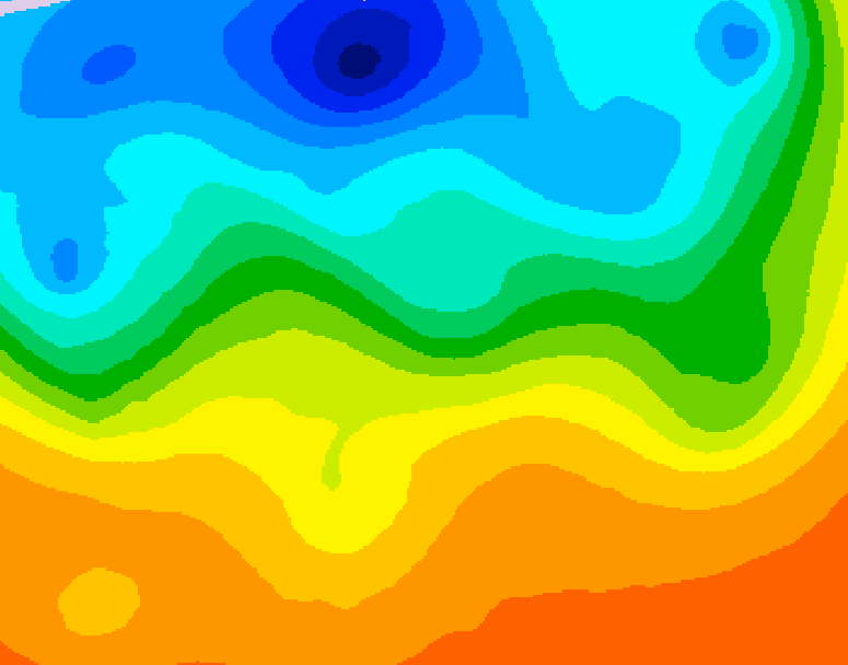 GDPS 500 millibar geopotential height 204 hour forecast chart for Canada based on 2026/09/13 0000Z data
