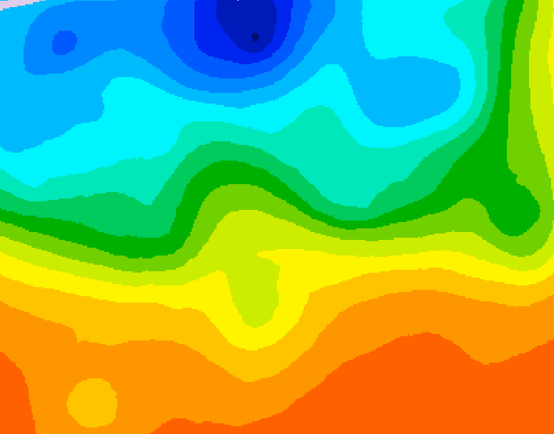 GDPS 500 millibar geopotential height 222 hour forecast chart for Canada based on 2026/09/13 0000Z data