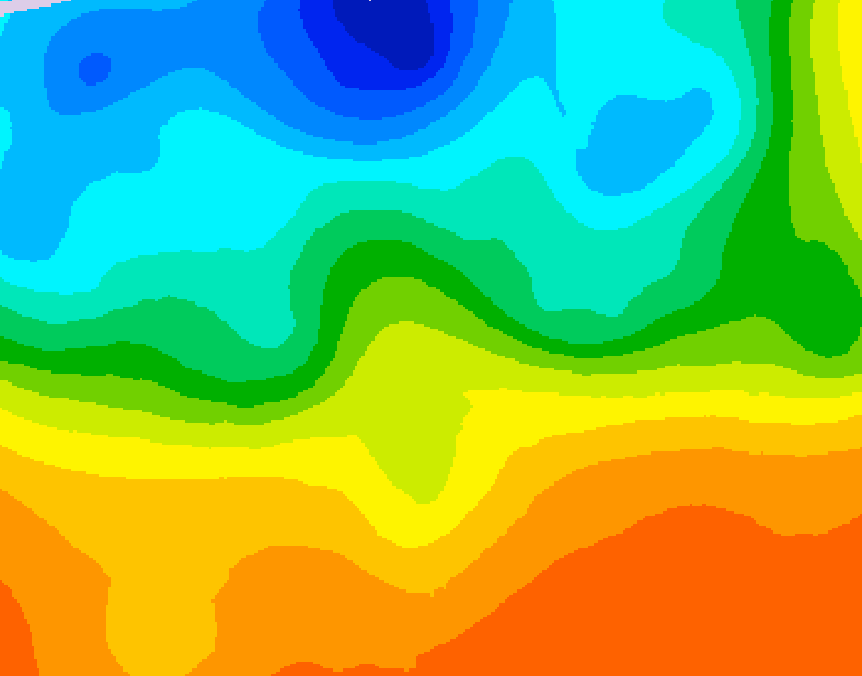 GDPS 500 millibar geopotential height 228 hour forecast chart for Canada based on 2026/09/13 0000Z data