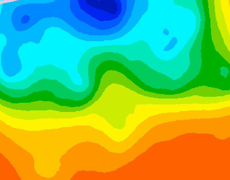 GDPS 500 millibar geopotential height 234 hour forecast chart for Canada based on 2026/09/13 0000Z data