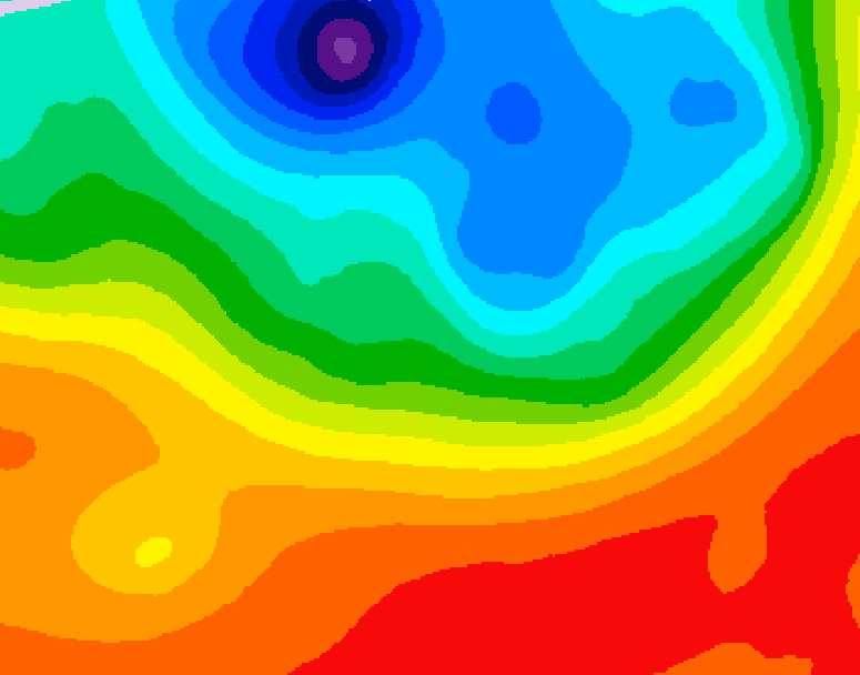 GDPS 500 millibar geopotential height 108 hour forecast chart for Canada based on 2026/09/13 1200Z data