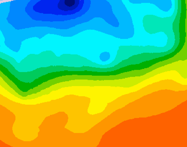 GDPS 500 millibar geopotential height 204 hour forecast chart for Canada based on 2026/09/13 1200Z data
