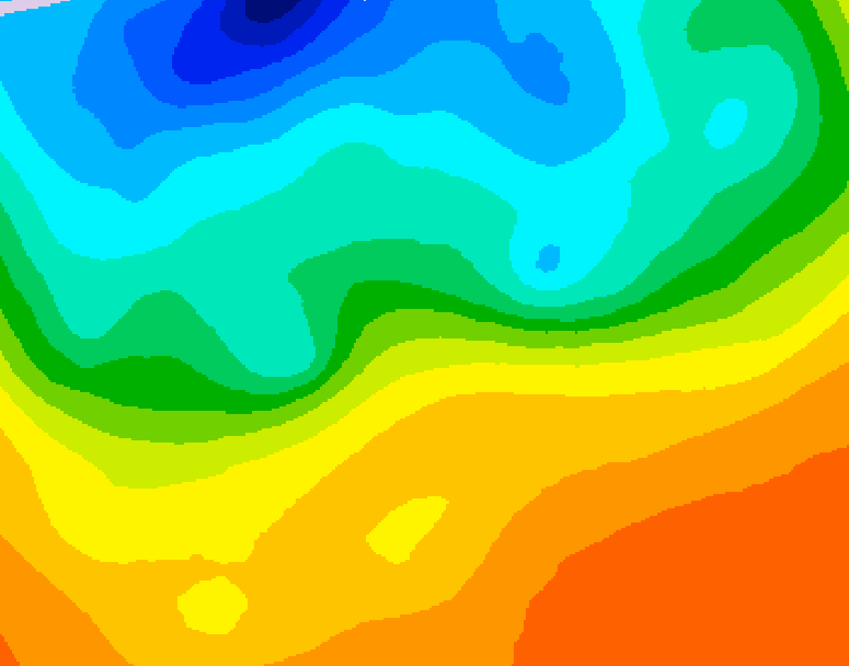 GDPS 500 millibar geopotential height 228 hour forecast chart for Canada based on 2026/09/13 1200Z data