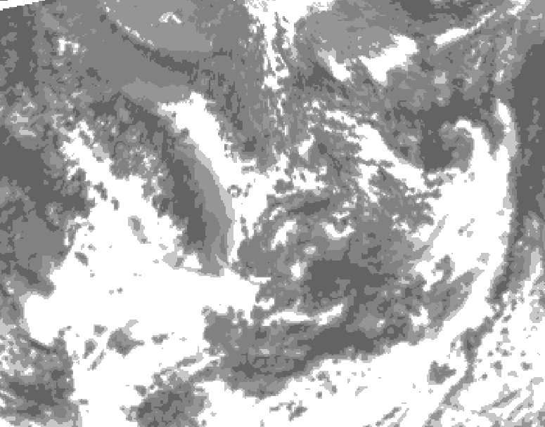 GDPS total cloud 108 hour forecast chart for Canada based on 2026/09/13 0000Z data