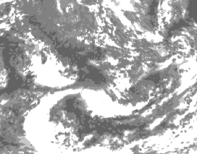 GDPS total cloud 180 hour forecast chart for Canada based on 2026/09/13 0000Z data