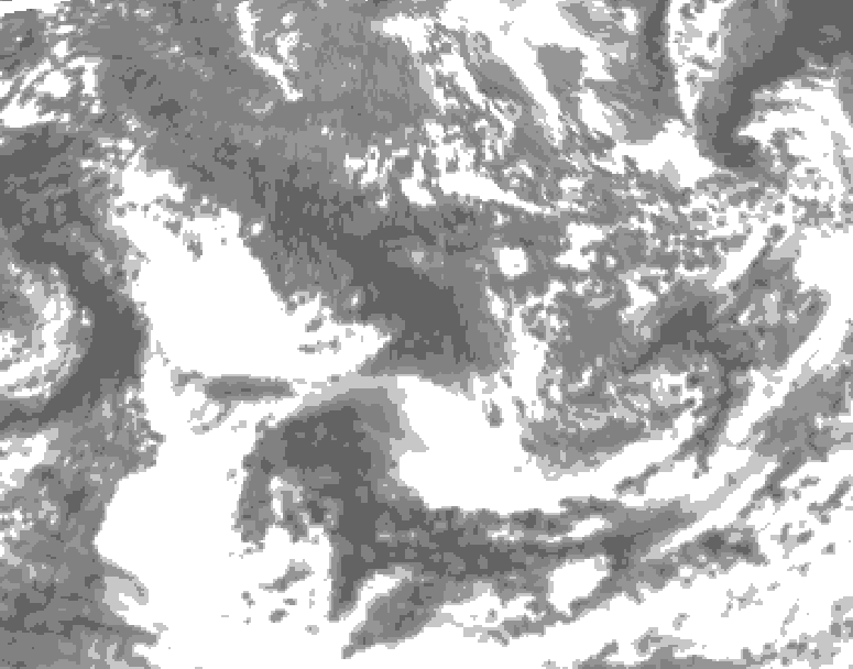GDPS total cloud 186 hour forecast chart for Canada based on 2026/09/13 0000Z data