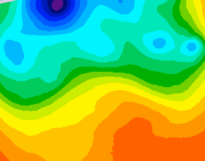 GDPS 500 millibar geopotential height 216 hour forecast chart for Canada based on 2026/09/14 0000Z data
