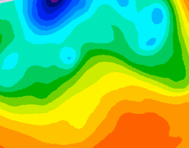 GDPS 500 millibar geopotential height 240 hour forecast chart for Canada based on 2026/09/14 0000Z data