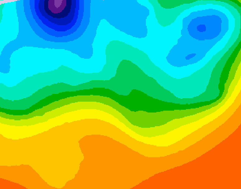 GDPS 500 millibar geopotential height 168 hour forecast chart for Canada based on 2026/09/14 1200Z data