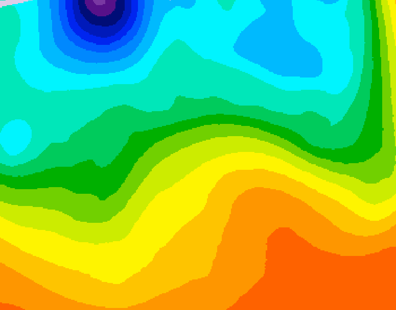 GDPS 500 millibar geopotential height 228 hour forecast chart for Canada based on 2026/09/14 1200Z data