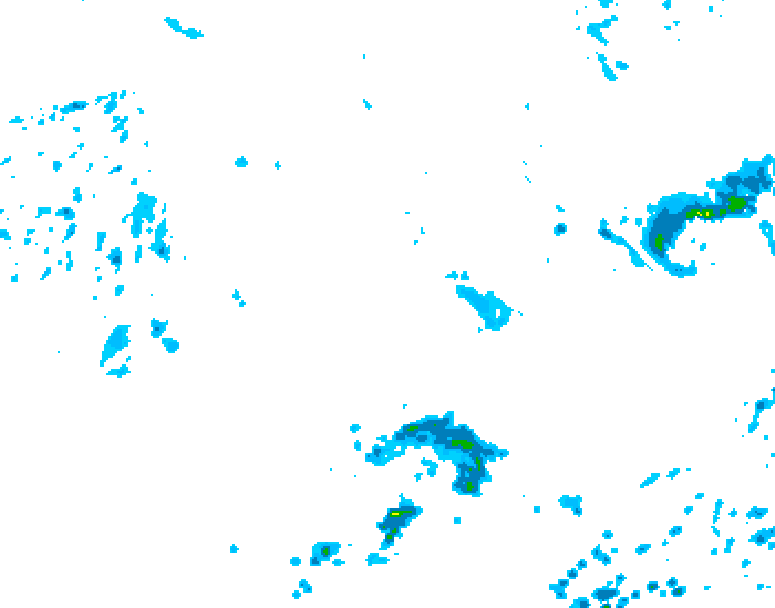 GDPS precipitation 120 hour forecast chart for Canada based on 2026/09/14 1200Z data