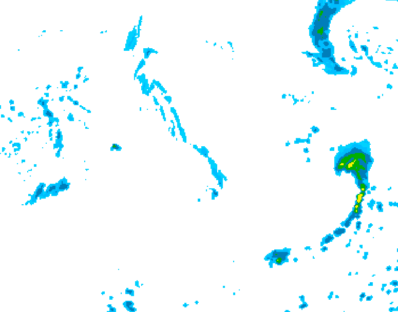 GDPS precipitation 162 hour forecast chart for Canada based on 2026/09/14 1200Z data
