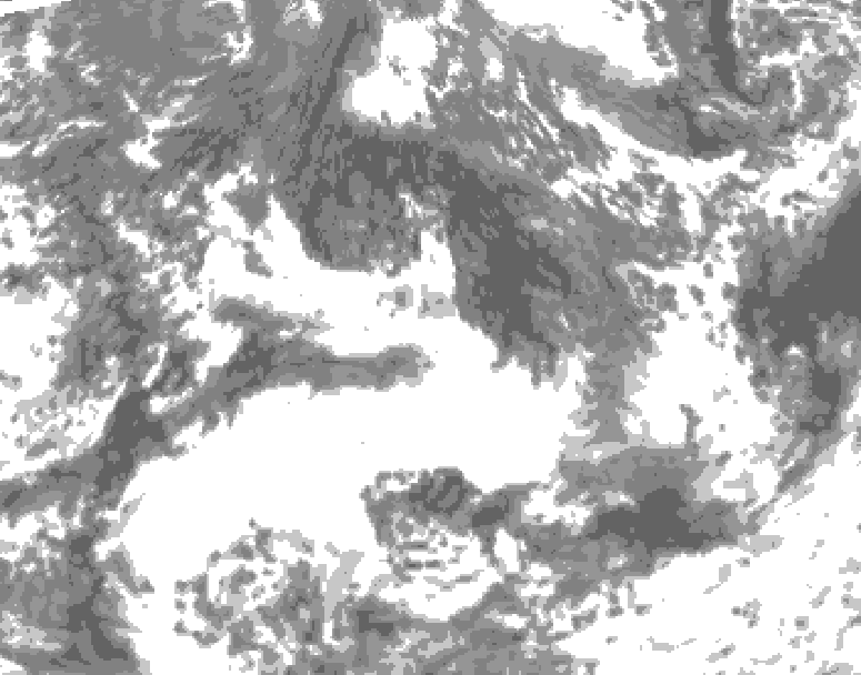 GDPS total cloud 192 hour forecast chart for Canada based on 2026/09/14 0000Z data