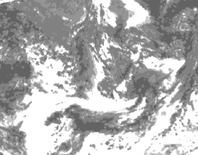 GDPS total cloud 090 hour forecast chart for Canada based on 2026/09/14 1200Z data