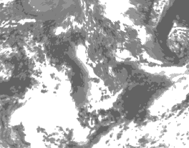 GDPS total cloud 138 hour forecast chart for Canada based on 2026/09/14 1200Z data