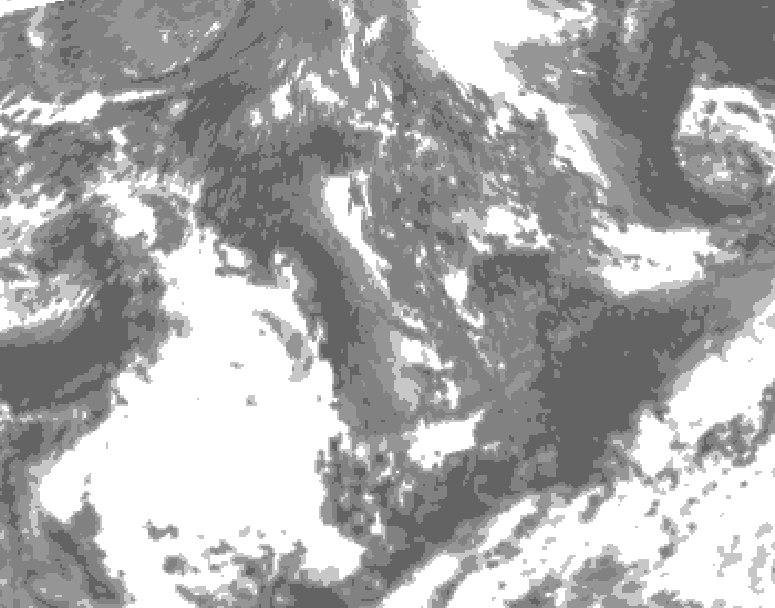 GDPS total cloud 144 hour forecast chart for Canada based on 2026/09/14 1200Z data
