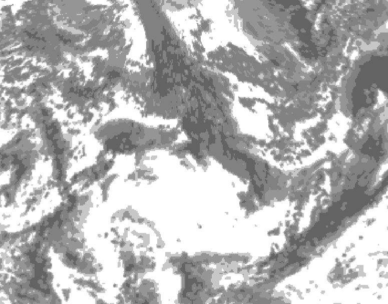 GDPS total cloud 186 hour forecast chart for Canada based on 2026/09/14 1200Z data