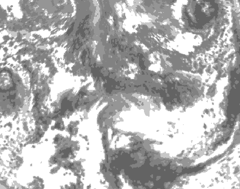GDPS total cloud 216 hour forecast chart for Canada based on 2026/09/14 1200Z data